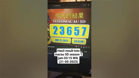 hasil macau 5d